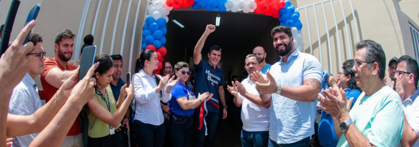 Governo do Estado entrega escola em Magalhães Barata reconstruída e ampliada