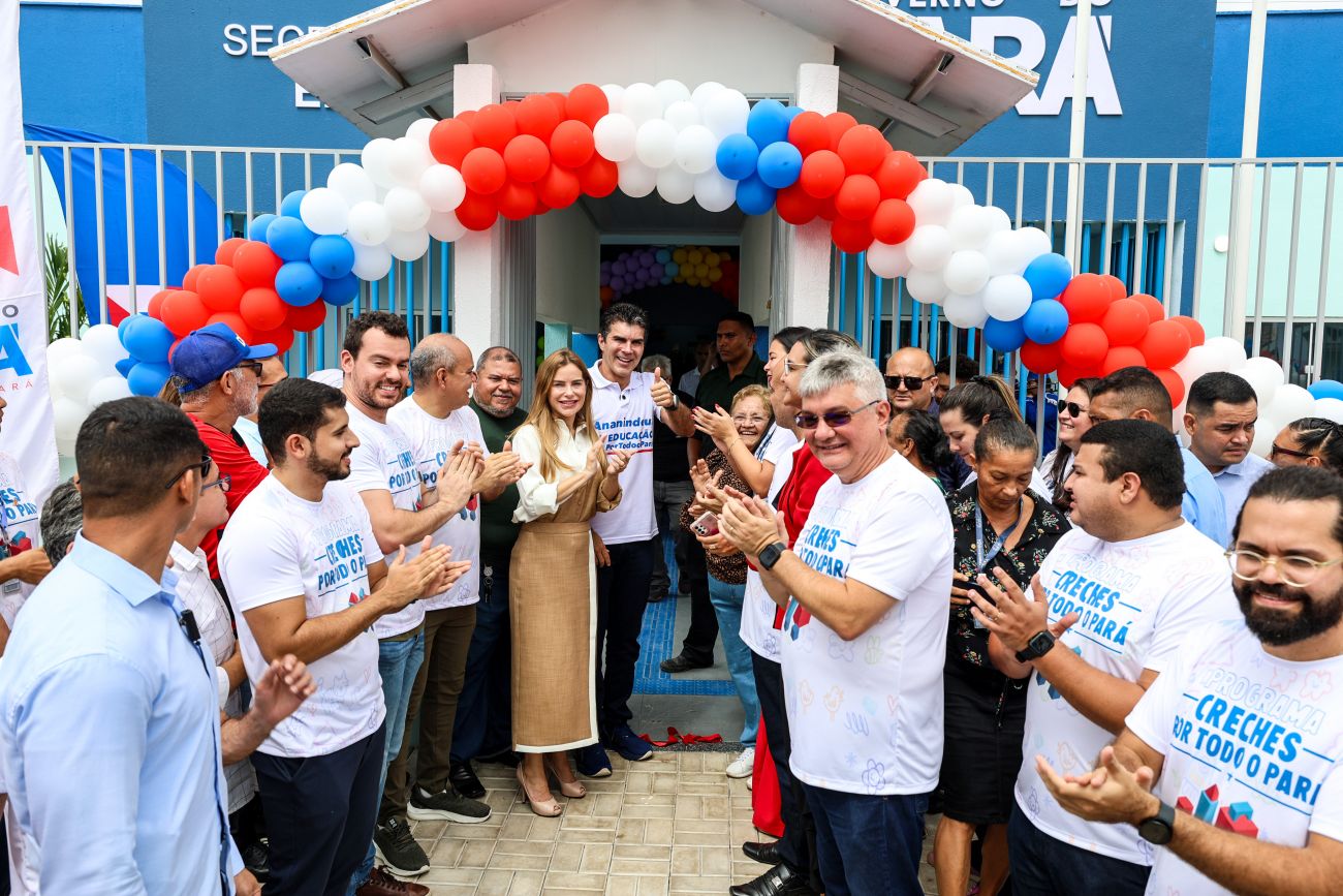 Estado reforça compromisso com a Educação e entrega nova creche em Ananindeua