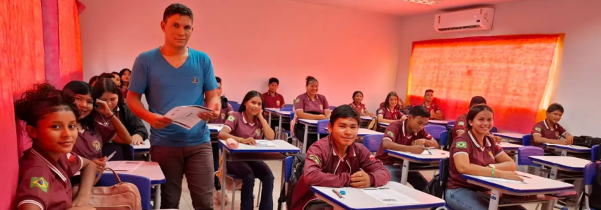 Seduc garante qualidade do ensino com renovação de mobiliários para unidades escolares indígenas