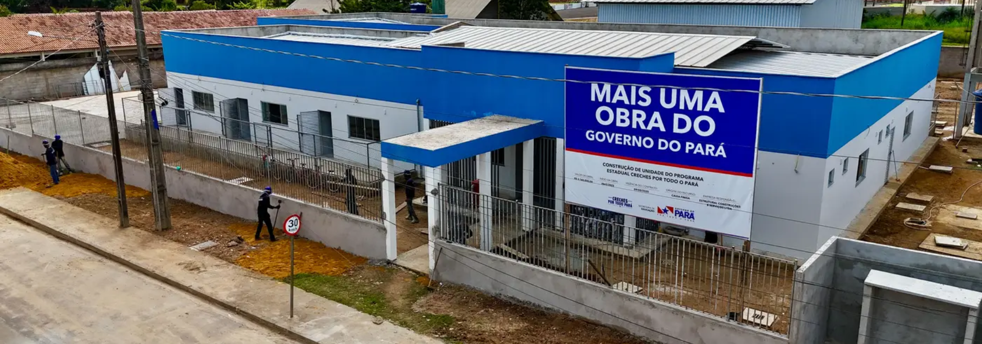 Mais de mil famílias vão ser beneficiadas com novas unidades do 'Creches por todo o Pará'