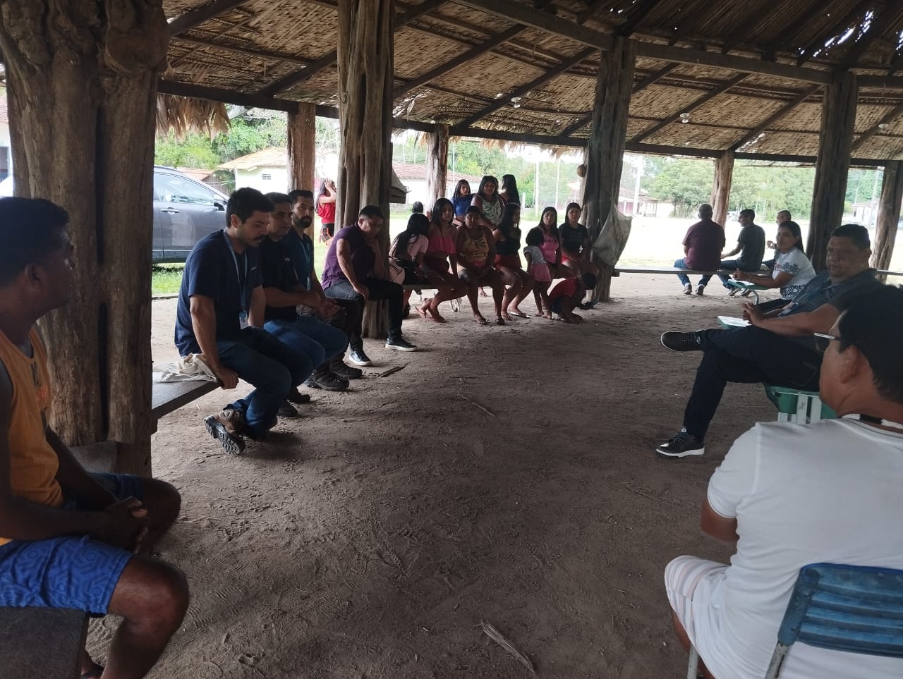 Visita ás escolas indígenas3